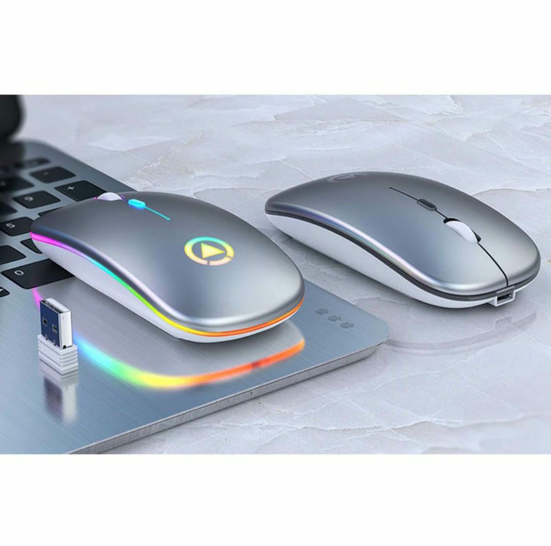 Wireless LED Rechargeable Mouse