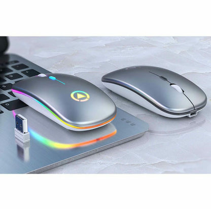 Wireless LED Rechargeable Mouse