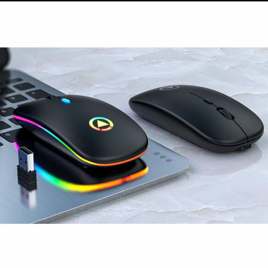 Wireless LED Rechargeable Mouse