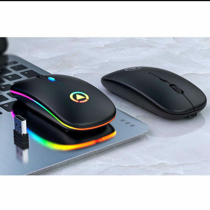 Wireless LED Rechargeable Mouse