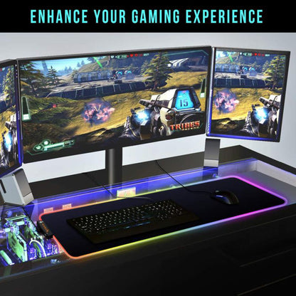 RGB LED Colour Changing XXL Gaming Mouse Pad
