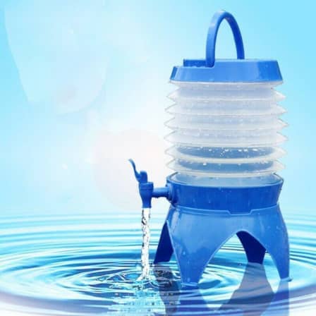 Collapsible Beverage Dispenser - 7.5 L / Blue