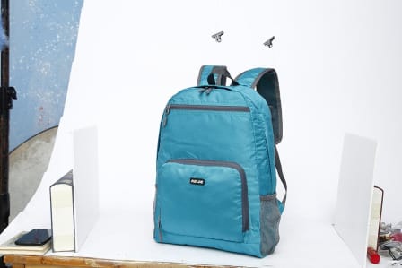 Outdoor Foldable Travel Hiking Backpack - Blue